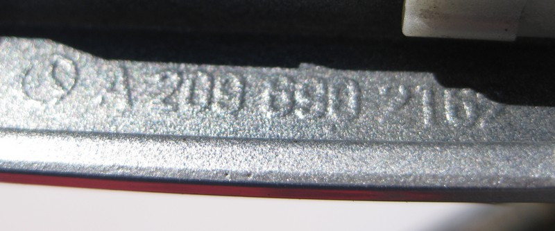 Mercedes-Benz  A2096902162 Молдинг переднього лівого крила CLK C209 Одесса - изображение 3