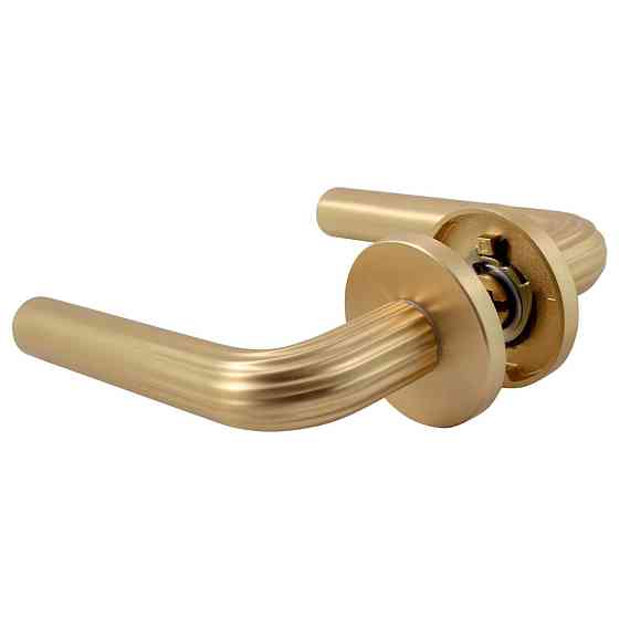 Ручка на розетці RDA Monica мат золото (роз 6мм) Київ