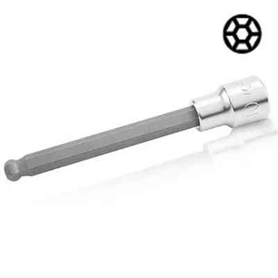 Насадка Toptul шестигранник HEX 8 мм 140мм 1/2