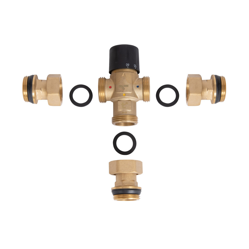 Змішувач термостатичний Thermo Alliance Forte 1" SF010W25 Київ - фото 11
