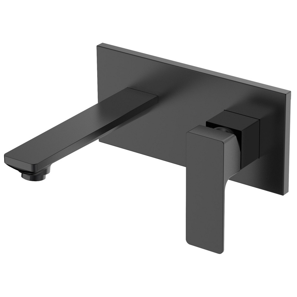 Змішувач для раковини настінний VOLLE LEON de la noche чорний/матовий 1511.010304 Київ - фото 1