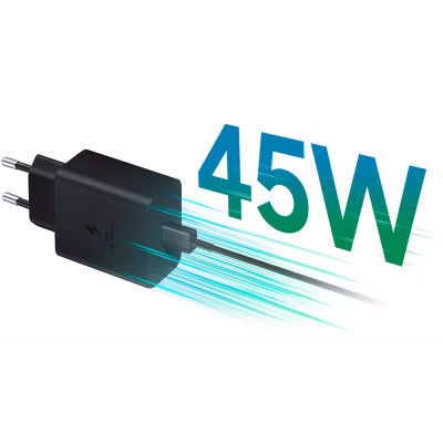 Зарядний пристрій Samsung USB-C PD45W black (EP-T4511NBEGEU) Вінниця - фото 4