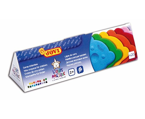 Набір воскової крейди Jovi Magic Bear 20 кольорів (946) Киев - изображение 1