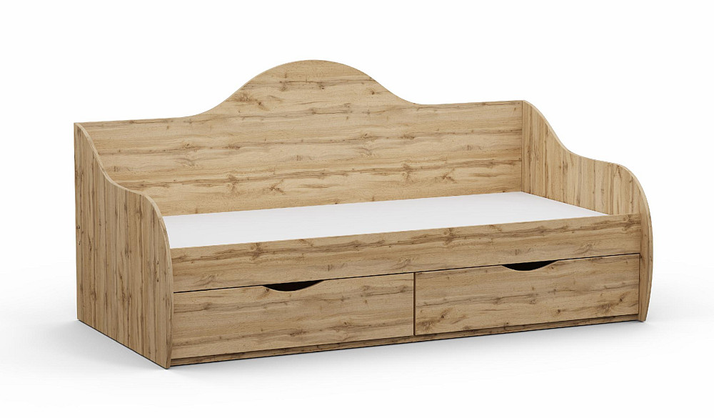 Ліжко односпальне L-4, Дуб Аппалачі, 1932х1000х954 Львів - фото 1