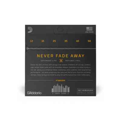 Струны для гитары D'Addario XT 80/20 Bronze Light Top / Medium Bottom (12-56) (XTABR1256) Винница