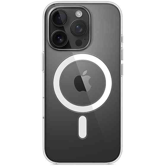 Чохол-накладка Apple Clear Case with MagSafe для Apple iPhone 16 Pro Transparent (MA7E4) ( 12481 ) Харків