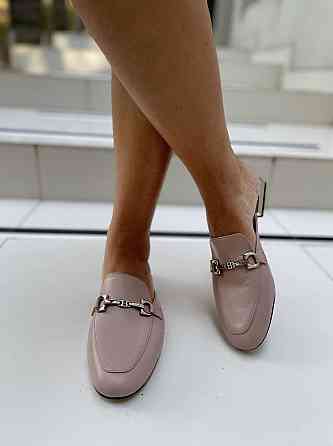 ALEX BELL Шльопанці жіночі ALEX BELL 502 пудра (літо, шкіра натуральна) (4624) Коломыя