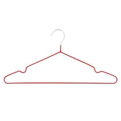 Плічка Ardesto Металеві з ПВХ покриттям Червоні 40.5 см 5 шт. (ARHC2805R) Вінниця