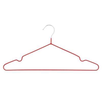 Плічка Ardesto Металеві з ПВХ покриттям Червоні 40.5 см 5 шт. (ARHC2805R) Вінниця - фото 3