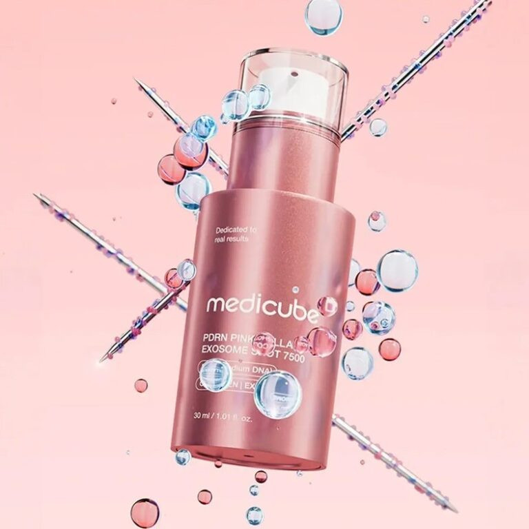 Сыворотка с полинуклеотидами, коллагеном и экзосомами PDRN Pink Collagen Exosome Shot 7500 Medicube 30 мл Киев - изображение 4