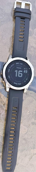 Смарт -Часы Garmin Fenix 7 Silver 47mm Киев - изображение 1