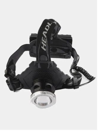 Ліхтарик налобний BAILONG BL-8070-P50 3*18650 4 режими роботи, фокусування ZOOM, дальність до 1200м  Київ