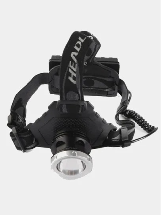 Фонарик налобный BAILONG BL-8070-P50 3*18650 4 режима работы, фокусировка ZOOM, дальность до 1200м 8 Киев - изображение 5