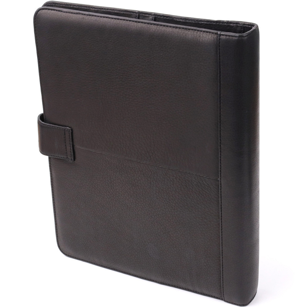 Деловой органайзер из зернистой натуральной кожи Черный (Tony Perotti) Киев - изображение 5