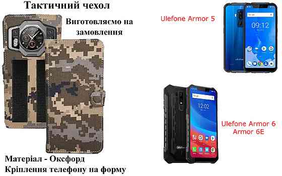 Тактический чехол для Samsung Galaxy A04, Galaxy A04e, Galaxy A04s, крепится к снаряжению на липучке Киев