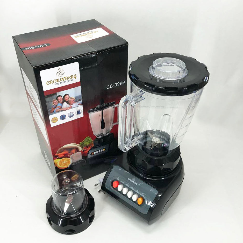 Блендер Подрібнювач 2 В 1 Стаціонарний Crownberg CB-0999 500Вт VB-23 Івано-Франківськ - фото 10