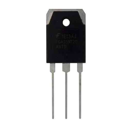 IGBT транзистор FGA25N120 (25N120), TO-3P, 1200В 25А с встроенным диодом Киев