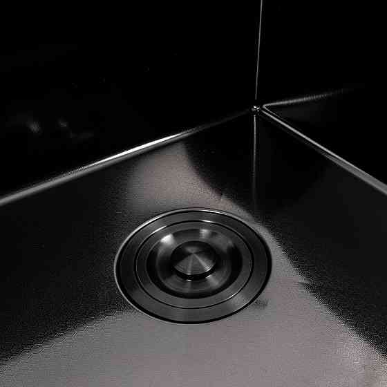 CM 65*50 R DÉCOR Мийка PVD чорна Valeso Handmade (3.0/0.8) Коломыя