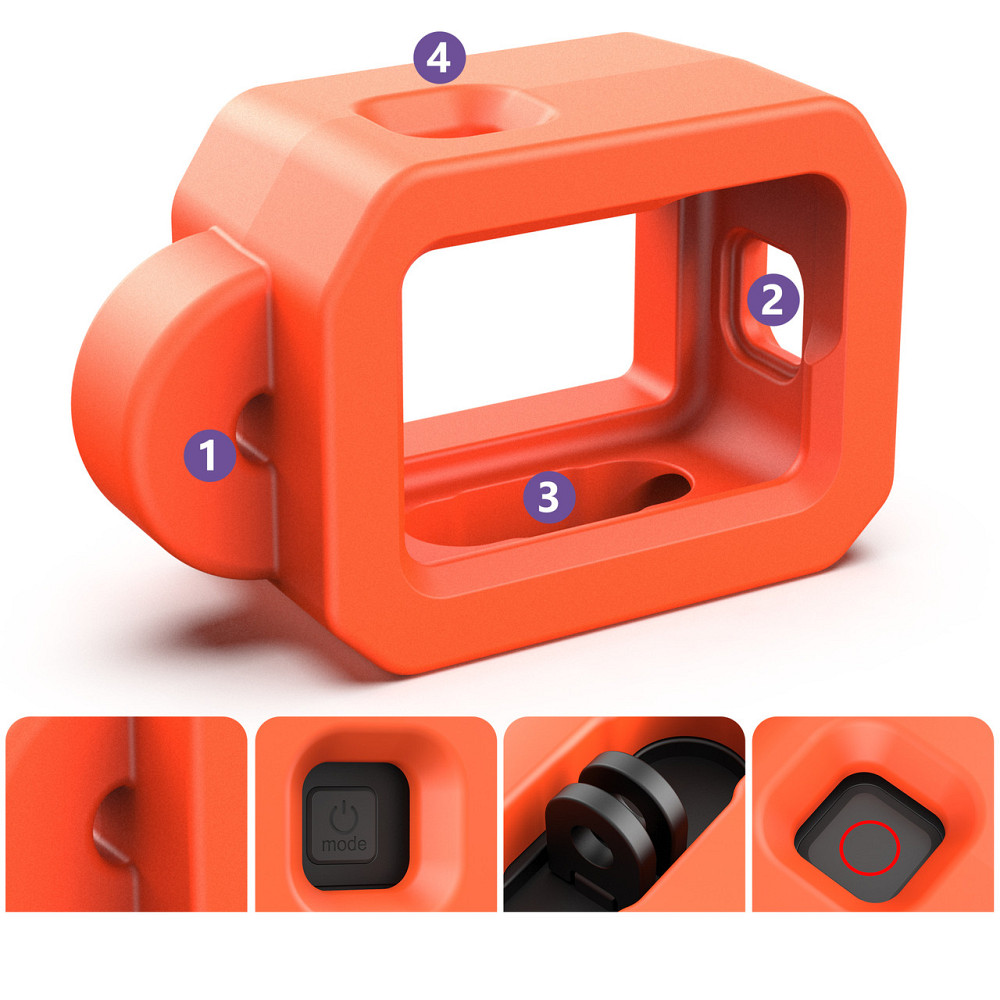 Поплавок на корпус GoPro 13/12/11/10/9 захист AC Prof GP926 Київ - фото 4