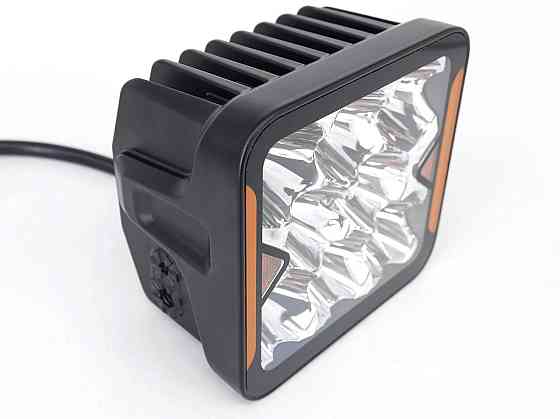 Світлодіодна фара StarLight SL-W0240S квадратна, дальнє світло WHITE + DRL 40W 4800Lm 5700K 12/24V Харків