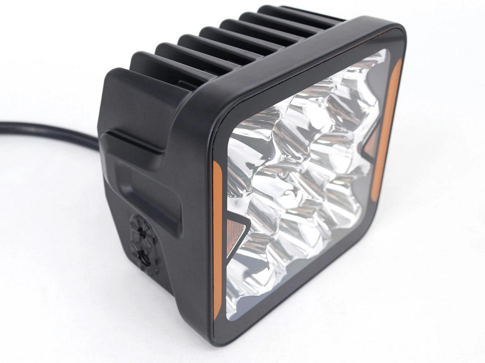 Світлодіодна фара StarLight SL-W0240S квадратна, дальнє світло WHITE + DRL 40W 4800Lm 5700K 12/24V Харків - фото 5