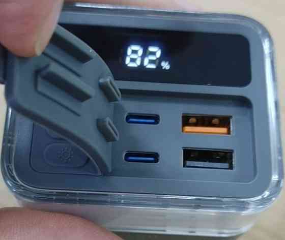 Повербанк Remax 40 000 мА, з захистом від вологи та швидкою зарядкою. Київ