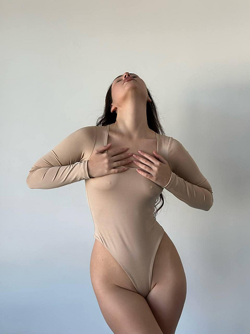 Женский базовый боди с длинным рукавом микродайвинг Одесса - изображение 3