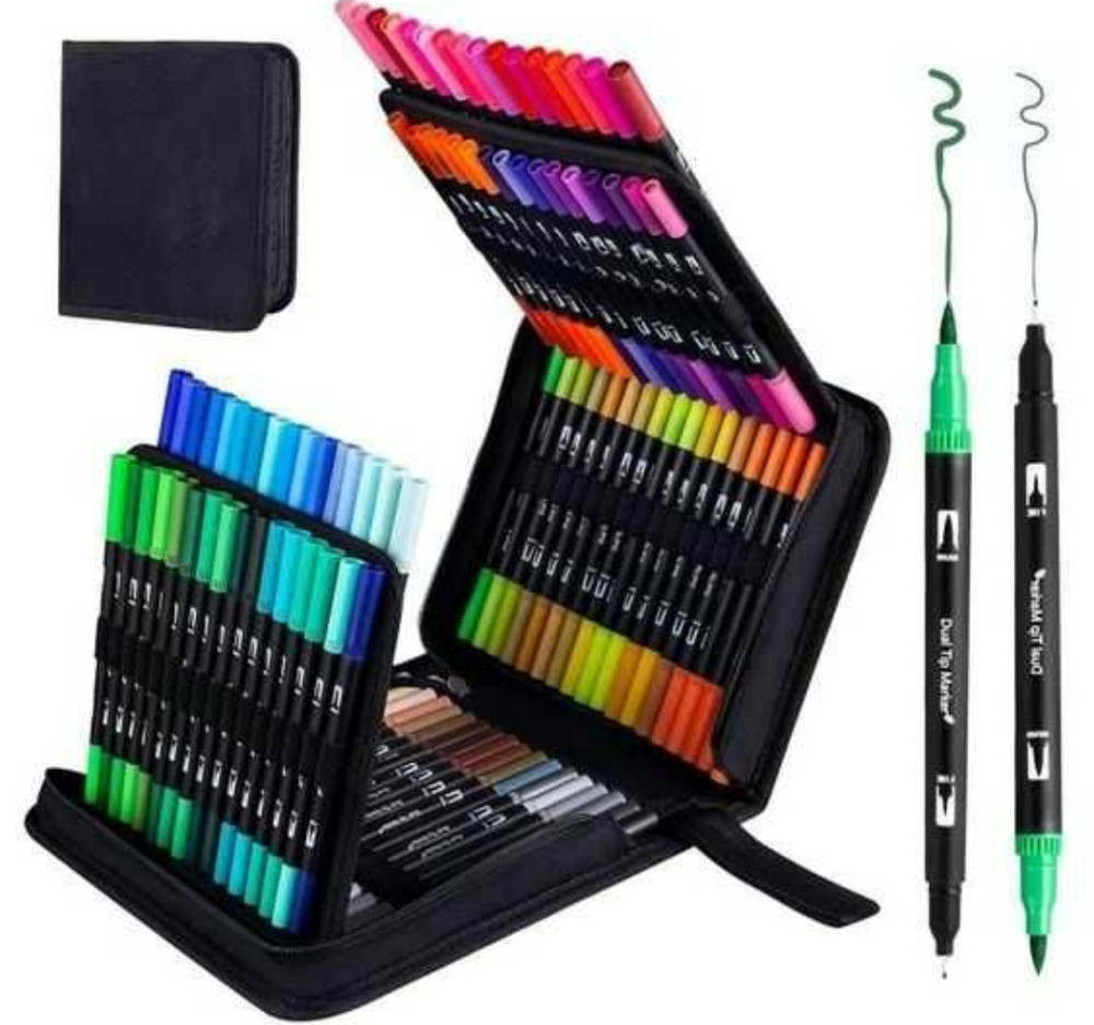 Бездоганні Акварельні скетч маркери двосторонні для дітей фломастери. Харків - фото 13