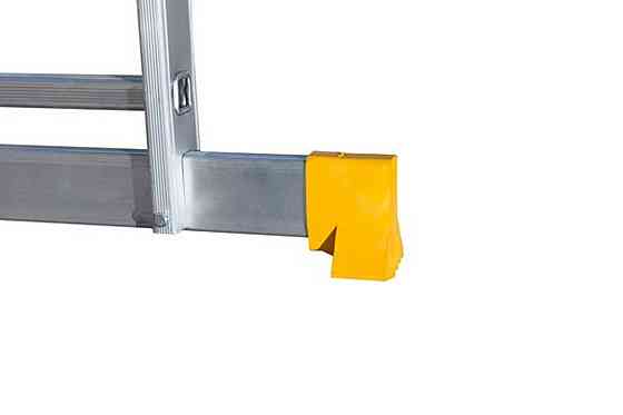 MASTERTOOL Драбина алюмінієва MASTERTOOL трисекційна комбінована 3х11 ступенів h=7250 мм max 15 Киев