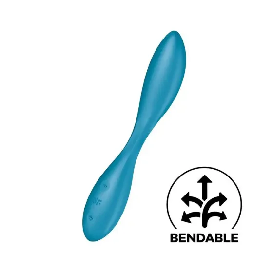 Універсальний вібратор Satisfyer G-Spot Flex 1, гнучкий стовбур із фіксацією положення Львів