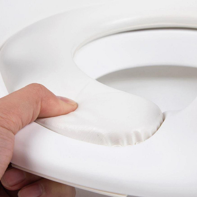 Детское сиденье для унитаза FreeON, white - grey Киев - изображение 7
