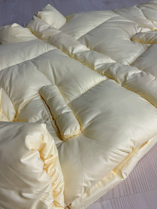 Куртка женская Haiziyuan 8606 короткая пуффер с воротником желтая, желтый, XL Киев - изображение 18