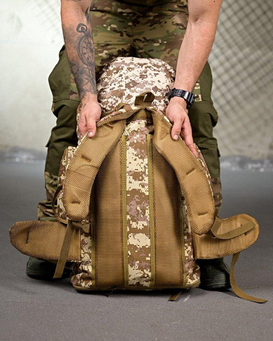 Милитари рюкзак baksik  pixel ПП4725 Одеса - фото 7