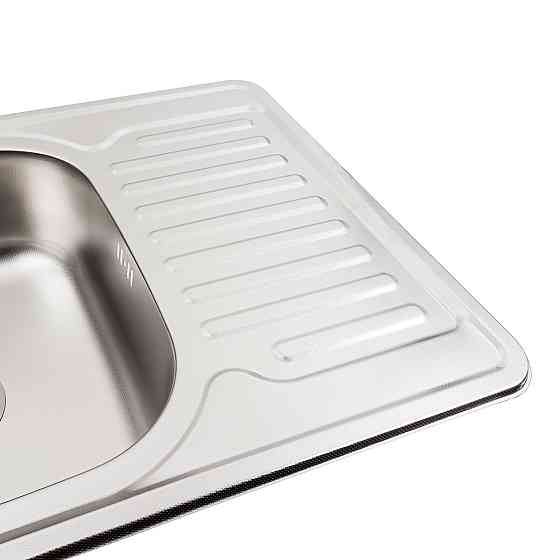 VALESO Кухонна мийка з нержавіючої сталі Valeso 7050 ДЕКОР (0,8/180 мм) Киев