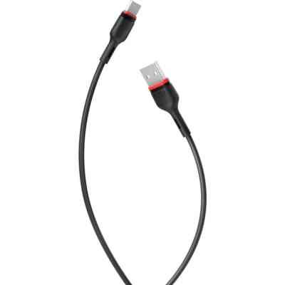 Дата кабель USB 2.0 AM to USB-C 1.0m 2.4A NB-P171 black XO (6920680873685) Винница
