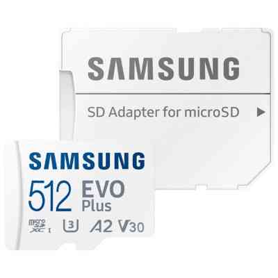 Карта памяти Samsung 512GB microSDXC calss 10 UHS-I V30 EVO (MB-MC512KA/EU) Винница