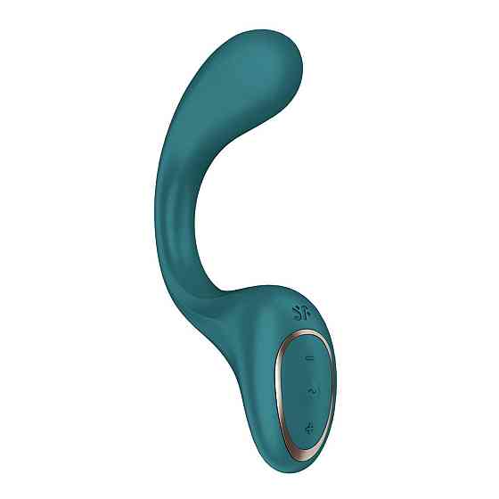 Вагінально-кліторальний вібратор Satisfyer G for Goddess 2 Bottle Green, 2 мотори Sex Aura Київ