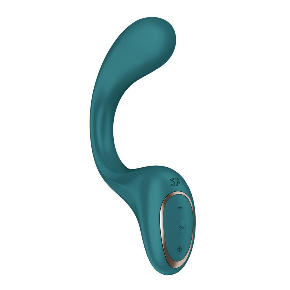 Вагінально-кліторальний вібратор Satisfyer G for Goddess 2 Bottle Green, 2 мотори Sex Aura Київ - фото 2