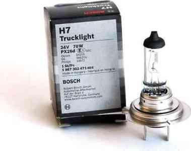 Галогеновая лампа BOSCH Trucklight H7 70W 24V PX26d (1987302471) Харьков - изображение 1