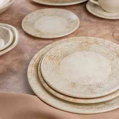 Тарелка By Bone серія "Antico" кругла 21 см (AN-ZT-21-DZ) Винница