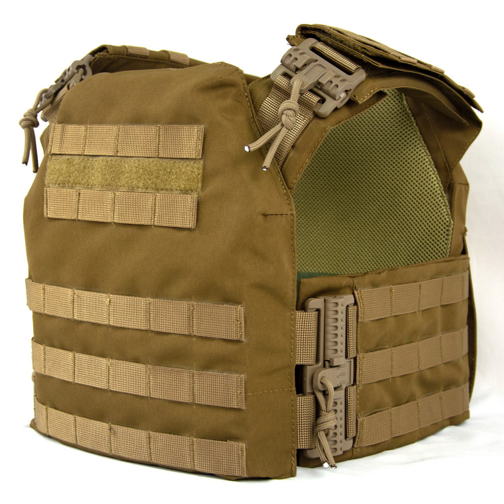Плитоноска Койот Cordura 1000 D зі швидким скиданням Запоріжжя - фото 1