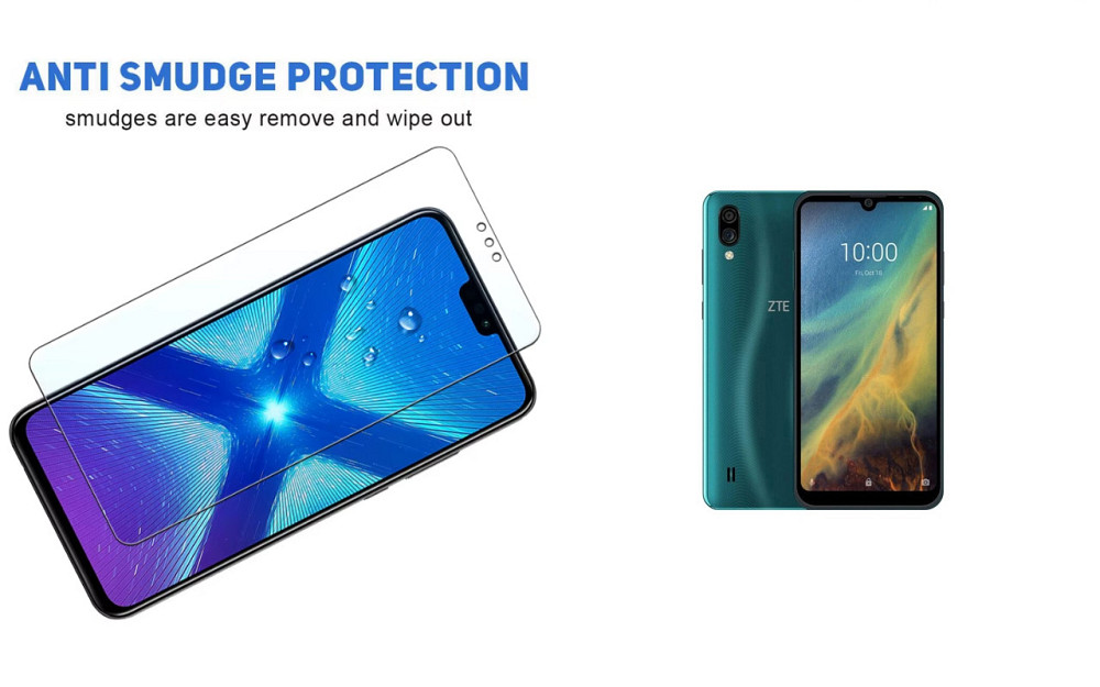 Защитное стекло NeoGlass для ZTE Blade A5 2020 – ультрапрозрачное и устойчивое Киев - изображение 3