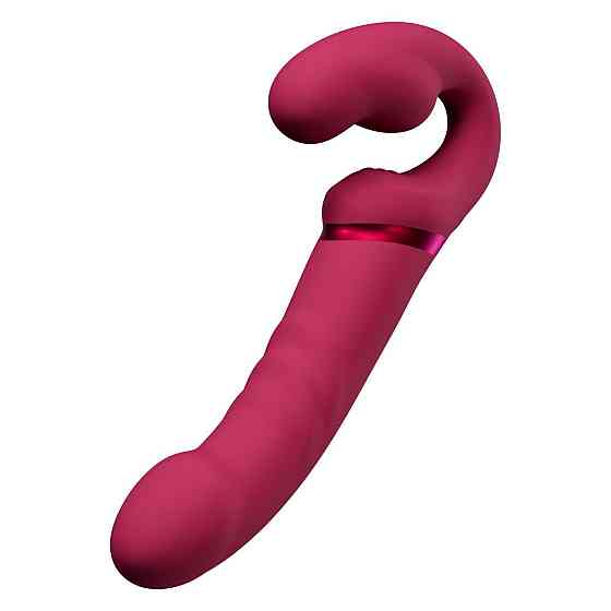 Безремінний смарт-страпон Lovense Lapis vibrating strapless strap-on, 3 мотори Sex Aura Київ