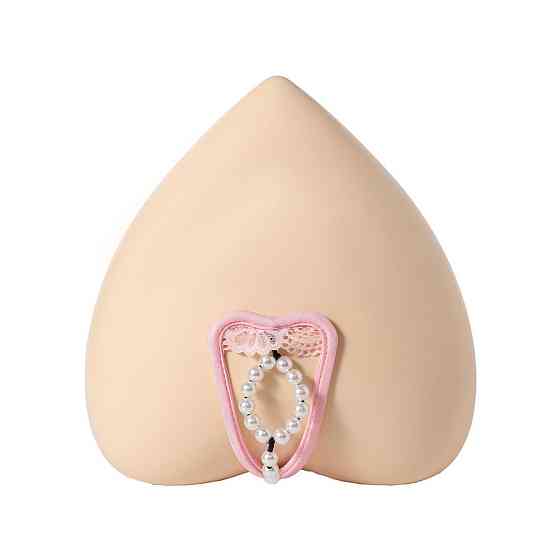 Стрінги чоловічі без лямок з намистинками one size рожевий Київ