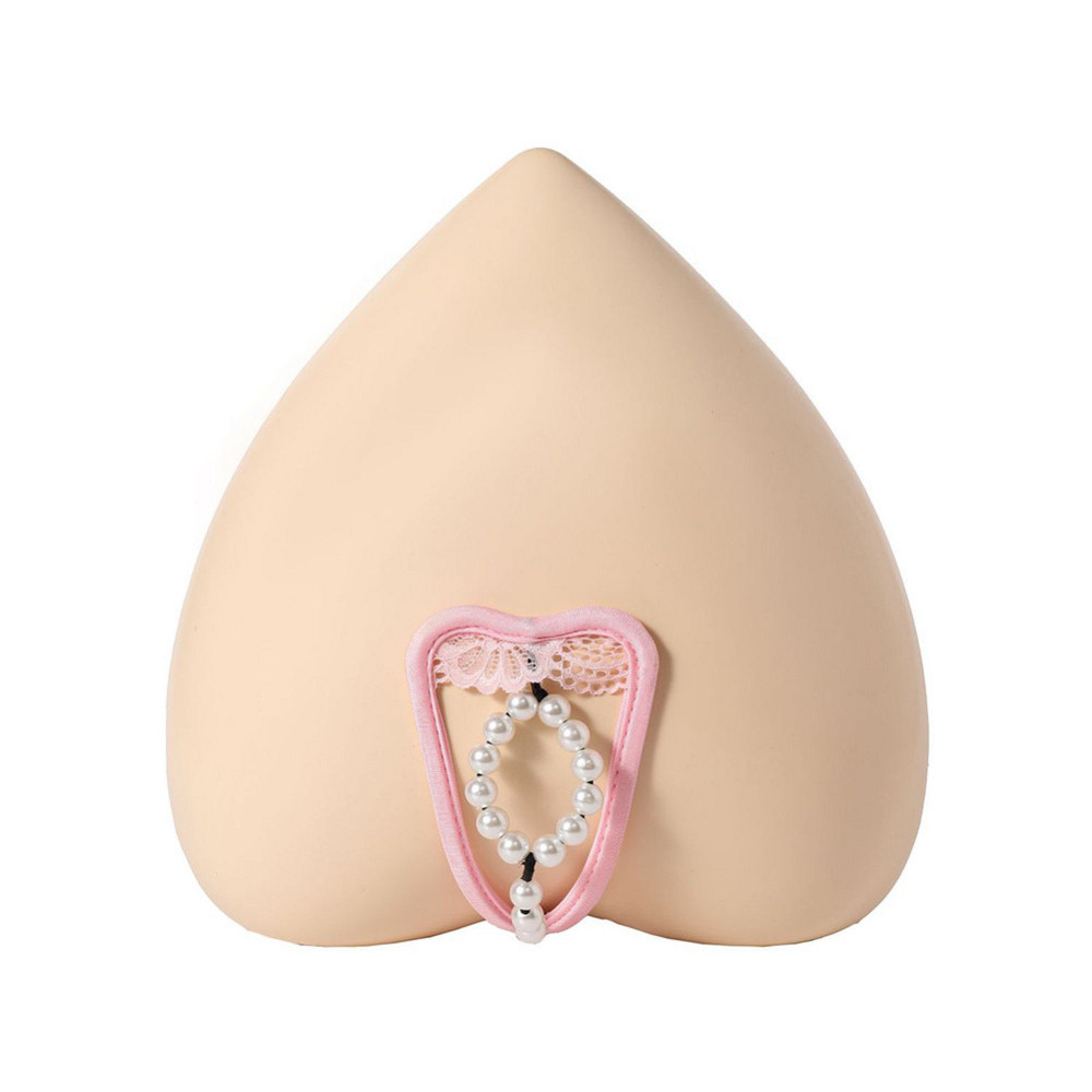 Мужские трусы без лямок с бусами one size розовый Киев - изображение 1