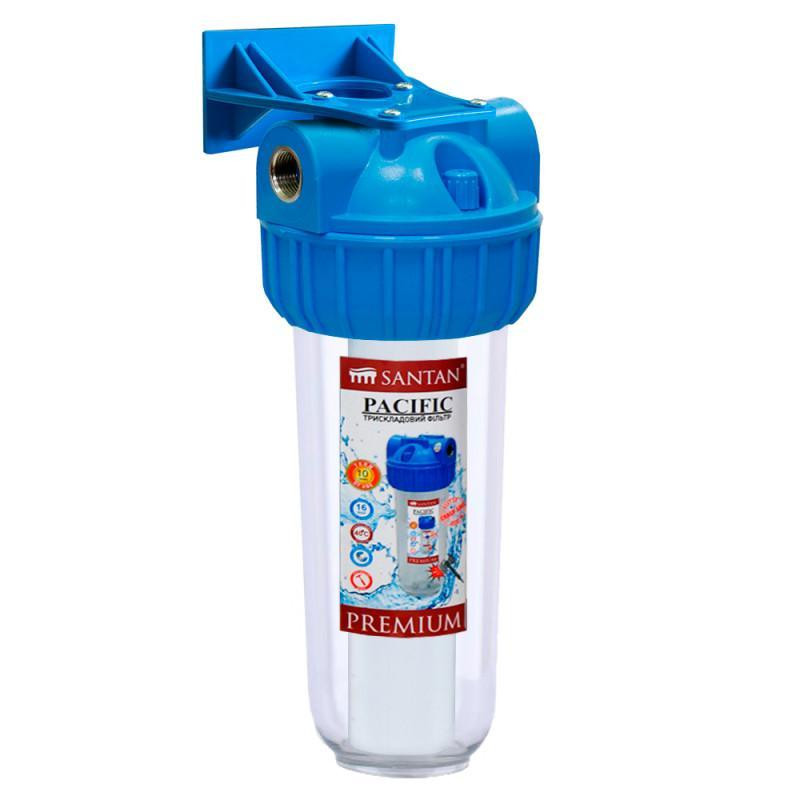 Колба фильтра для холодной воды, крепеж и ключ ST Pacific 3PS, 1/2