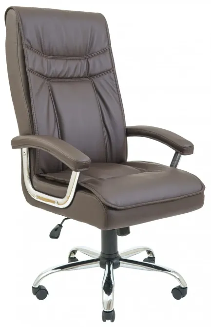 Офисное Кресло Руководителя Richman Burgas Fly 2231 Хром М3 MultiBlock Коричневый Киев - изображение 1
