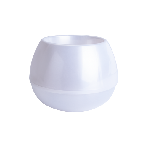 Вазон Сфера 10см біла перлина Алеана Житомир