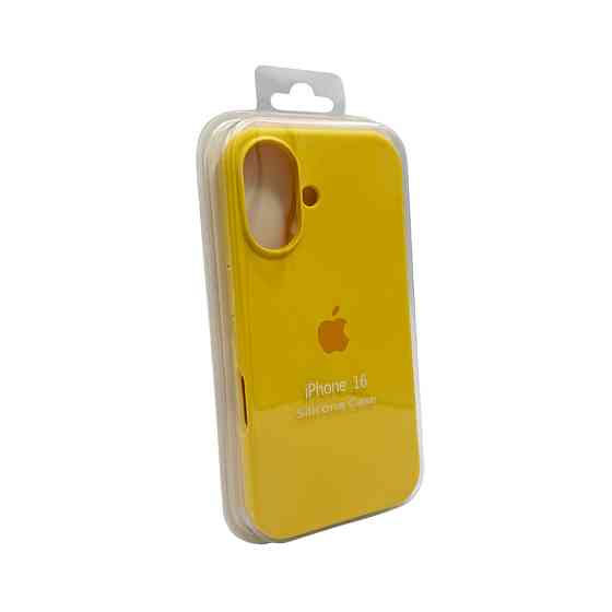 Чохол для смартфона Silicone Full Case AA Open Cam for Apple iPhone 16 33,Canary Yellow Киев