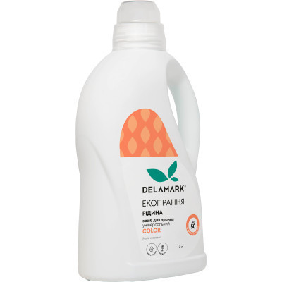 Гель для стирки DeLaMark Color жидкость 2 л (4820152330864) Винница - изображение 1